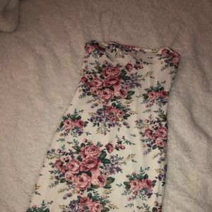 Mini floral dress